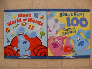   Blue’s World of Words & Blues First 100 Days of School  Very Rare