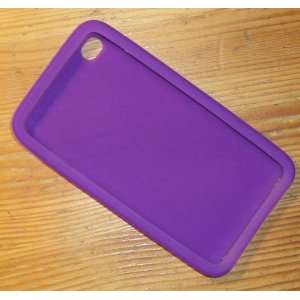  Touch 4th Gen Purple Skin case + car charger + wall 