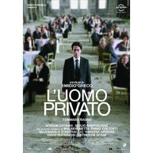  Uomo di vetro, L Poster Movie Italian B 27x40