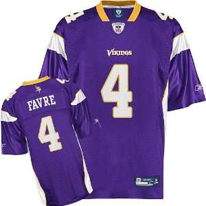  Brett Favre Minnesota Vikings Jersey: Sports & Outdoors