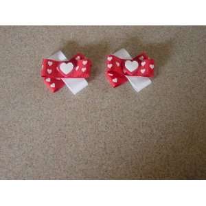  Valentines Day Alligator Clips 