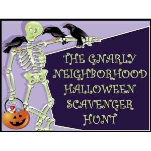    Game The Gnarly Neighbor Scavenger Hunt Toys & Games