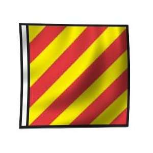  Signal Code Flag Size 7 Nylon Y With Ash Toggles