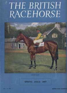 British Racehorse 1957 Set Tesio Aga Khan Bold Ruler  