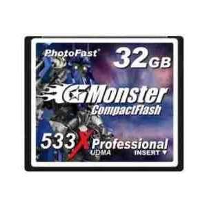  G Monster 533X 32GB Compact Flash CF card: Electronics