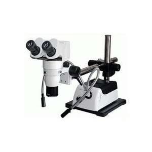   Parallel Zoom Microscope 8x 50x, with LED Ring Light