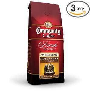 Community Coffee Private Reserve Whole Bean Coffee, Louisiana Blend 