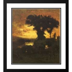  Inness, George 20x22 Framed and Double Matted Afterglow 