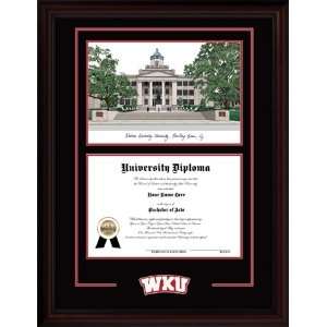   Western Kentucky Hilltoppers Alumni Diploma Frame