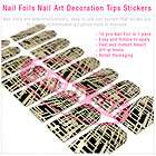 Nail Foils Nail Art Decoration Tips Stickers 111906 items in 