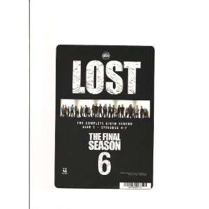  LOST SEASON 6 CARD STOCK PHOTO 8 X 5.5 Everything Else