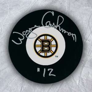  Wayne Cashman Boston Bruins Autographed/Hand Signed Hockey 