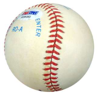 Billy Martin Autographed Signed AL Baseball PSA/DNA #K39351  