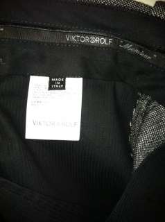VIKTOR & ROLF DOUBLE BREASTED SUIT JACKET/PANTS 2011 RUNWAY COLLECTION 