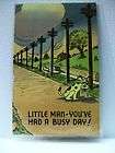 Old Postcard  Little Man Youve Had A Bu