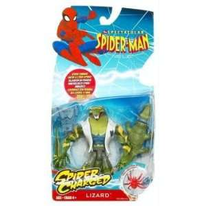    Man Animated Action Figure Lizard (Spider Charged!): Toys & Games