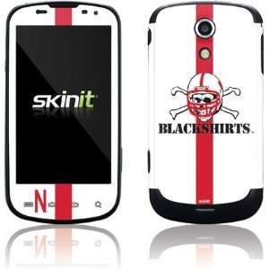   Nebraska Black Shirts skin for Samsung Epic 4G   Sprint: Electronics