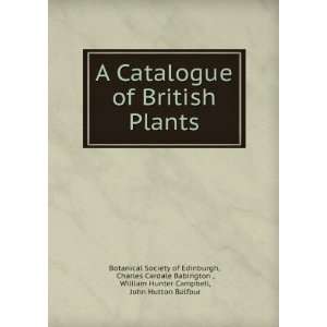   Campbell, John Hutton Balfour Botanical Society of Edinburgh Books