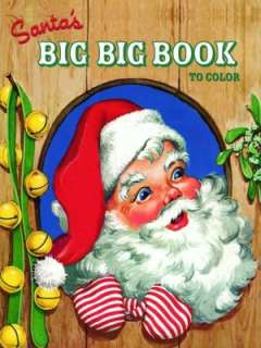 Santas Big Big Book to Color