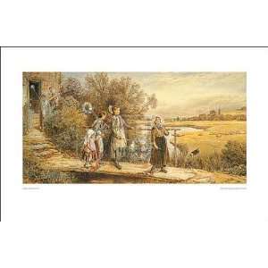   Myles Birket Foster   THE FAMILY GOING OFF TO MARKET: Home & Kitchen