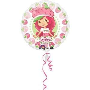   PINK AND GREEN FOIL BALLOON 18 INCH MYLAR DECORATION: Toys & Games