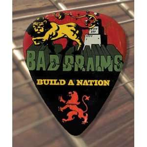  Bad Brains Build A Nation Premium Guitar Pick x 5 Medium 