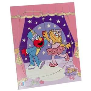   : Sesame Street Woodboard Puzzle: Elmo & Friend Dancing: Toys & Games
