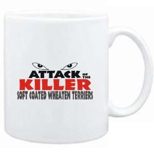   ATTACK OF THE KILLER Soft Coated Wheaten Terriers  Dogs: Sports