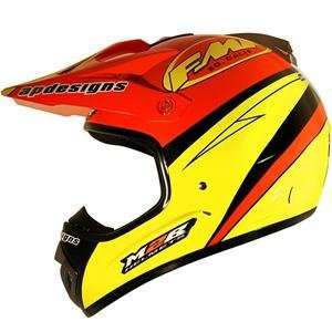  M2R X2.5 FMF Helmet   2X Large/Orange: Automotive