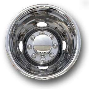 New 16 & 161/2 Stainless Steel Dually Wheel 