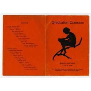  Enderlin High School Graduation Exercises Program 1930 