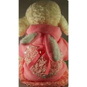    Pink Bunny Hoodies   Dog Apparel   Xlarge: Kitchen & Dining