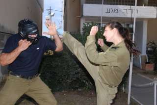 ISRAEL IDF ARMY COMBAT FITNESS INSTRUCTOR MINI PATCH  