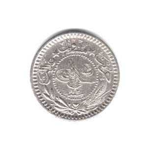  1910 (AH1327/2) Turkey 5 Para Coin KM#759 
