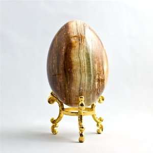    Stone Eggs, Stone Easter Egg, Banded Onyx Egg: Home & Kitchen