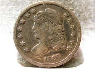 1836 VF CAPPED BUST HALF DIME 99C N/R ID#OO322  