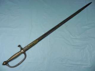 US GERMAN GERMANY MADE CIVIL WAR SWORD  