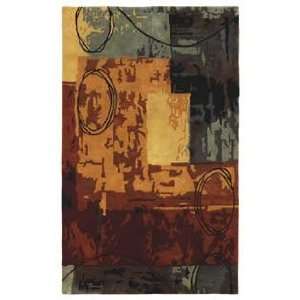  828 Watercolors WC05 Contemporary 4 x 6 Area Rug: Home 