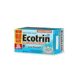  Ecotrin Enteric Aspirin Low Strength, 81 mg, Tablets 45 ct 