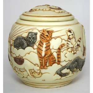  Forever and Ever Cat Pet Urn: Pet Supplies