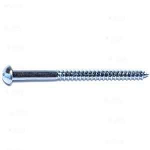  6 x 2 Slotted Round Wood Screw (100 pieces)