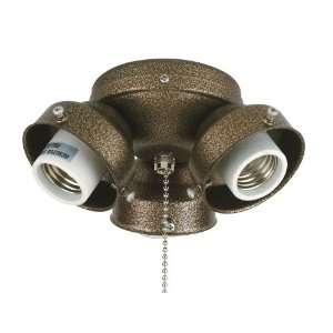  Fanimation 3 LIGHT TURTLE FITTER SATIN NICKEL F301SN 