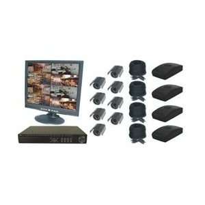  8CH EMBEDDEDDVR COMPLETE SYSTEM, 4 WIRELESS 4 WIRED 