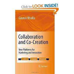   New Platforms for Marketing and Innovation [Hardcover] Gaurav Bhalla