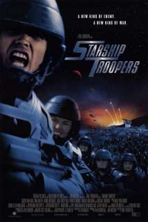 STARSHIP TROOPERS MOVIE POSTER 2 Sided ORIGINAL 27x40  