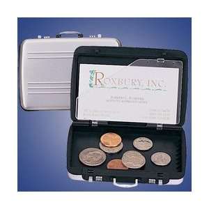   BRIEF CASE STYLE CREDIT CARD & POCKET CHANGE CASE: Office Products