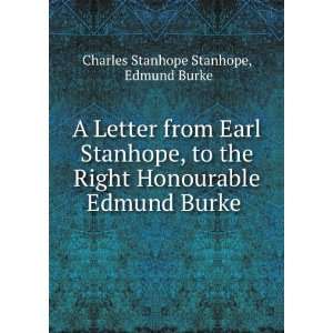   Edmund Burke . Edmund Burke Charles Stanhope Stanhope Books