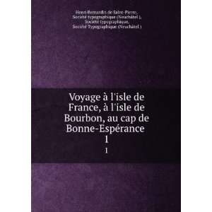   Typographique (NeuchÃ¢tel ) Henri Bernardin de Saint Pierre: Books