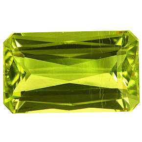 96ct Hi End Octagon Vivid Yellowish Green Chrysoberyl  