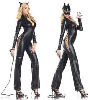 SEXY TWO FACED CAT/CATWOMAN ~ HALLOWEEN COSTUME  